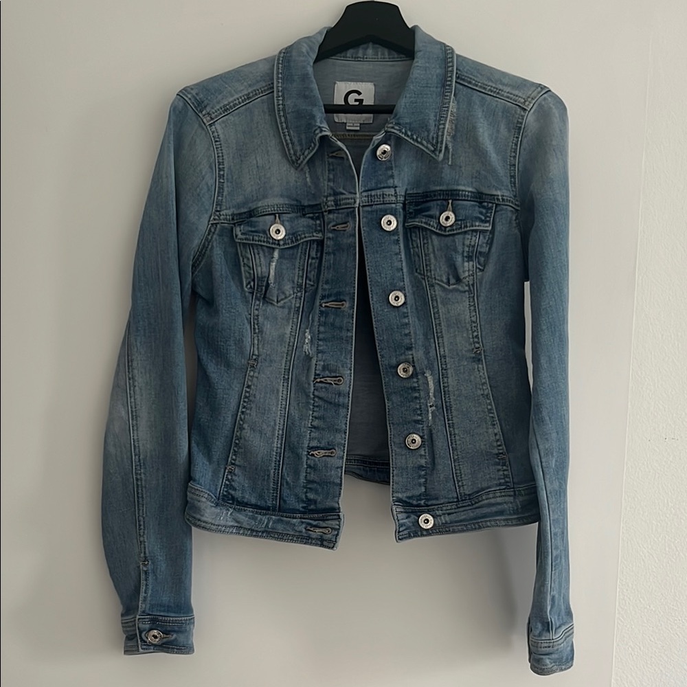 G by Guess Denim Blue Jean Jacket